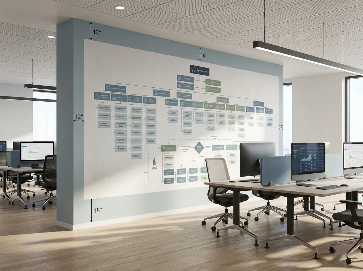 Offices wall print